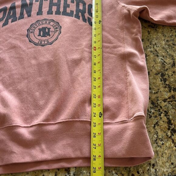 UNI Panthers Champion reverse weave Pink Northern Iowa UNI Sweatshirt Medium - Picture 8 of 10